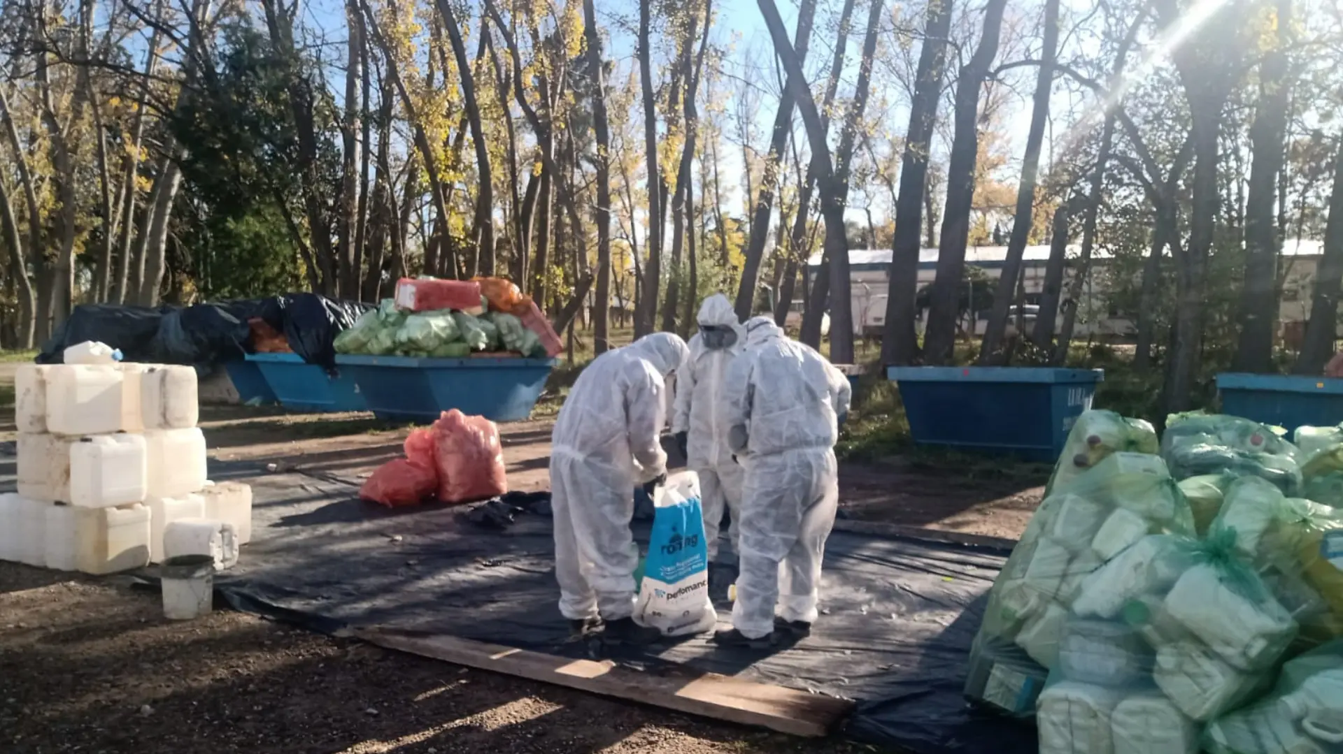 En Rio Negro finalizó la primera etapa de recepción de envases fitosanitarios
