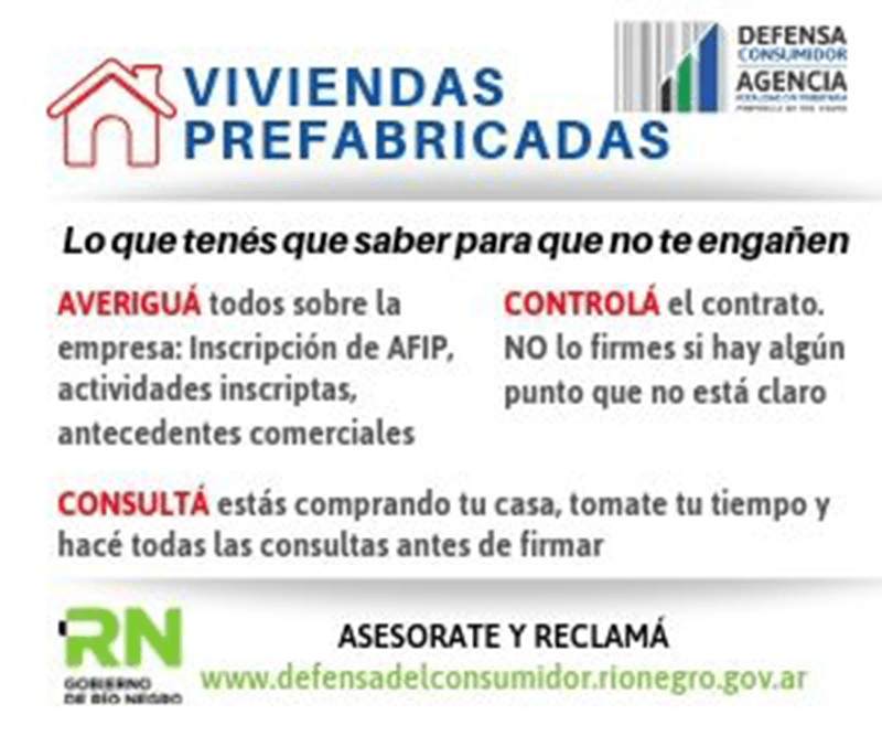 Si vas a comprar una vivienda prefabricada tenés que tener en cuenta algunos detalles