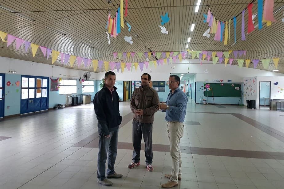 Finalizan con los trabajos de instalación de gas en la Escuela 319