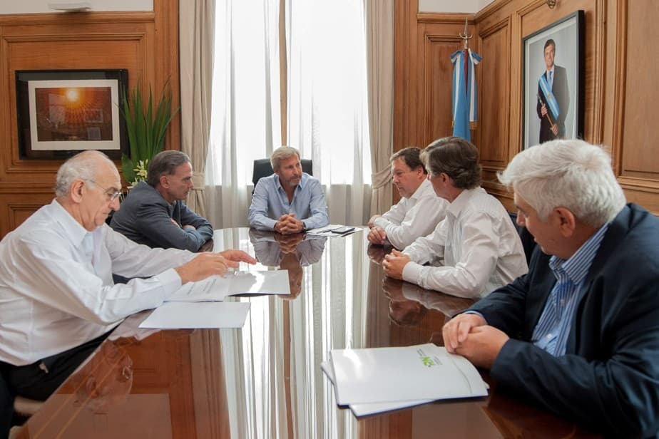 Con Frigerio y Pichetto, Weretilneck analizó la situación económica y financiera de la Provincia