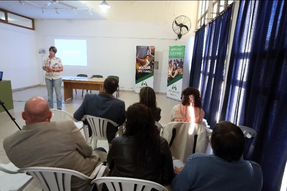 Provincia y Nación capacitan para la prevención de las adicciones en la Zona Atlántica