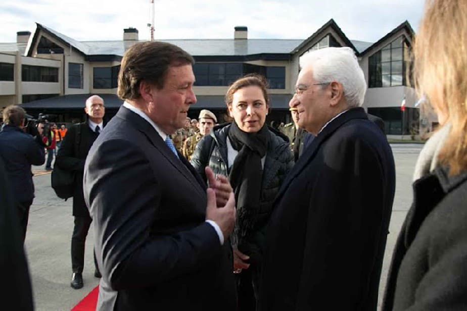 El presidente de Italia está en la provincia para firmar convenios de ciencia y tecnología