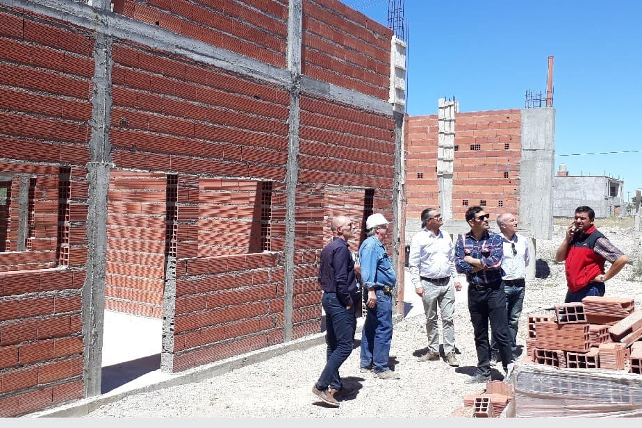 Retomaron la construcción del Hospital de Las Grutas
