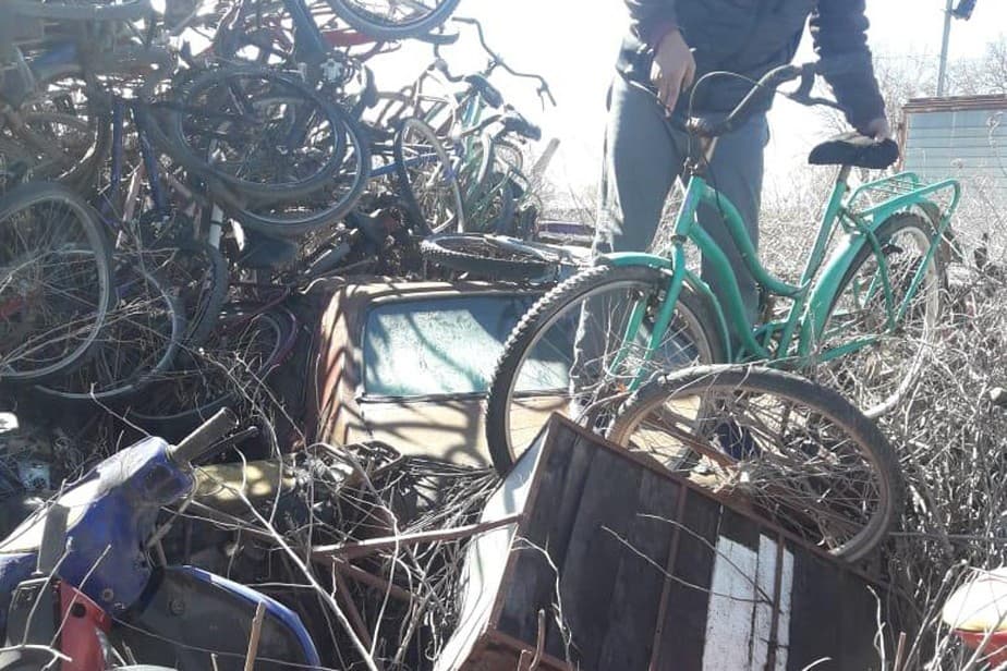 Reciclan bicicletas judicializadas con fines sociales