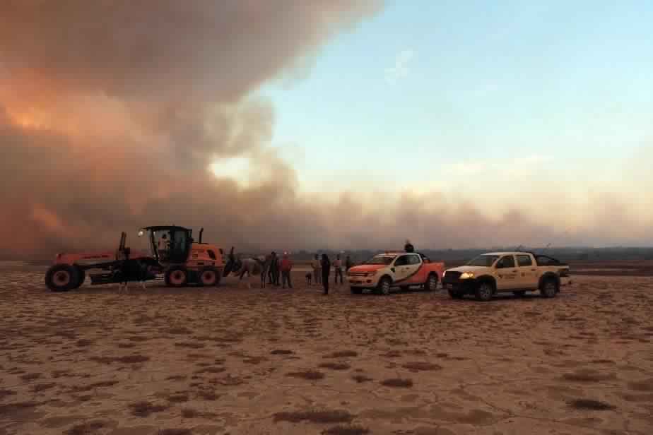 La Provincia asegura que sostiene un esquema de prevención y lucha contra incendios de campos