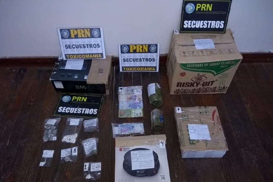 Desarticulan puntos de venta de droga en Viedma y Villa Regina