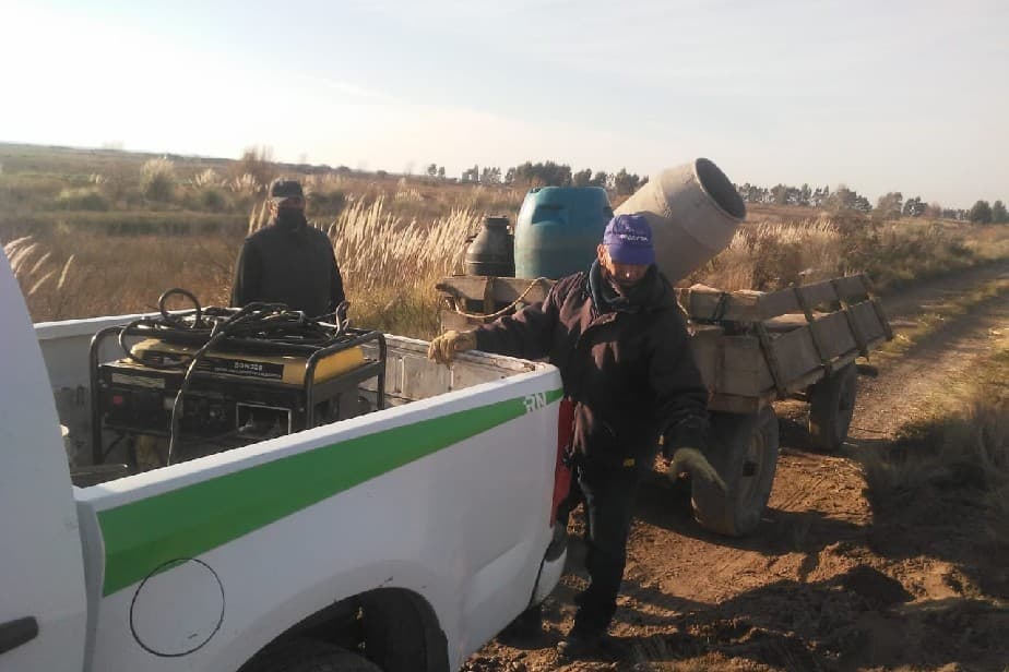 Continúa el mantenimiento de la red troncal para garantizar la demanda de agua de riego en IDEVI
