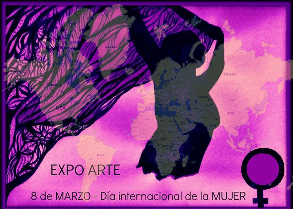 Tercera edición de la Expo Arte en el Día Internacional de la Mujer