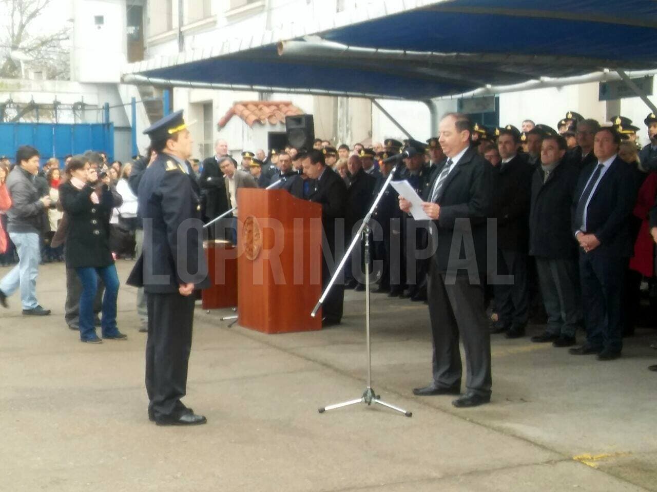 “La idea es trabajar sobre lo que está y mejorarlo, dedicándonos específicamente en la prevención” dijo el nuevo Subjefe de la Policía