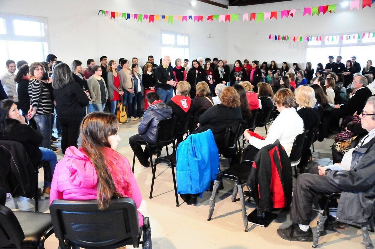 Encuentro coral a beneficio del Centro de Día del barrio Lavalle
