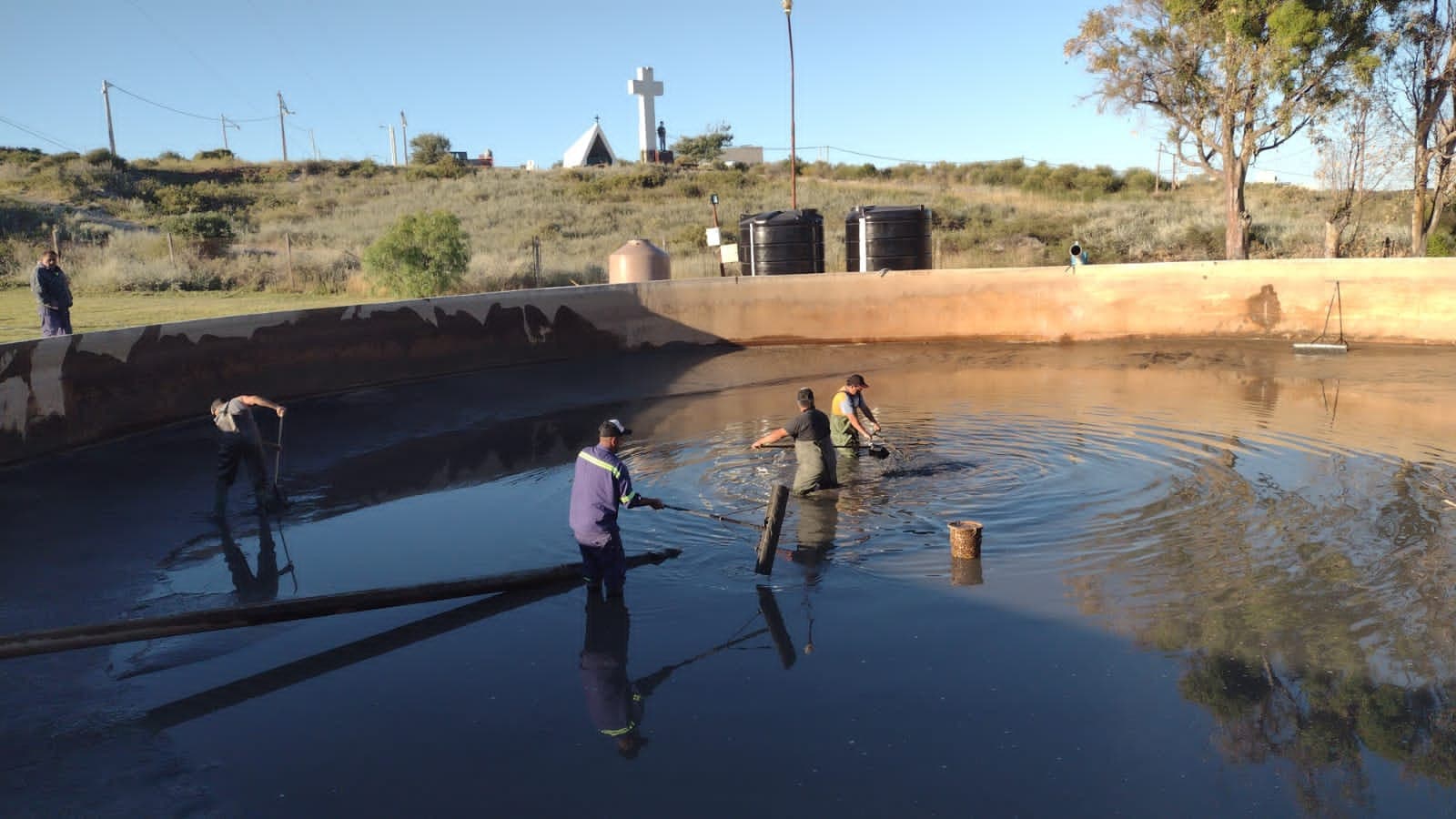 Aguas Rionegrinas se prepara para la temporada estival en el Balneario El Cóndor