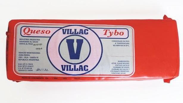 Prohiben el consumo y comercialización del queso Tybo marca Villac