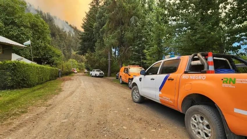 Detuvieron a una persona por por el incendio en El Bolsón