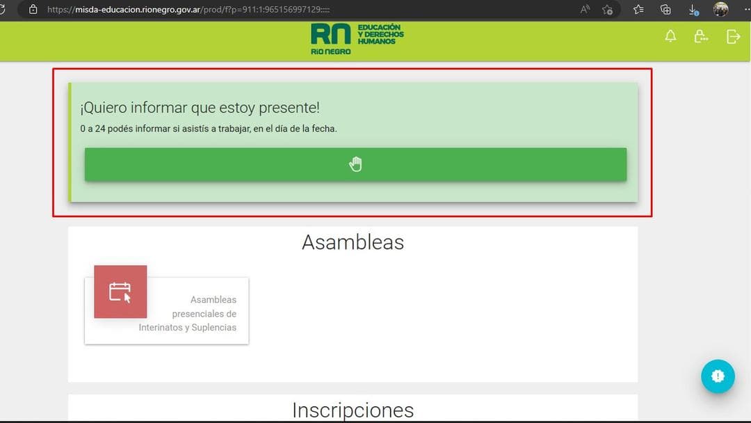 El Gobierno controlará la asistencia de los docentes con una planilla especial