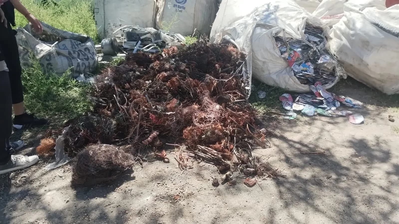 Secuestran una gran cantidad de cobre y cable de aluminio en Río Negro valuado en 160 millones de pesos