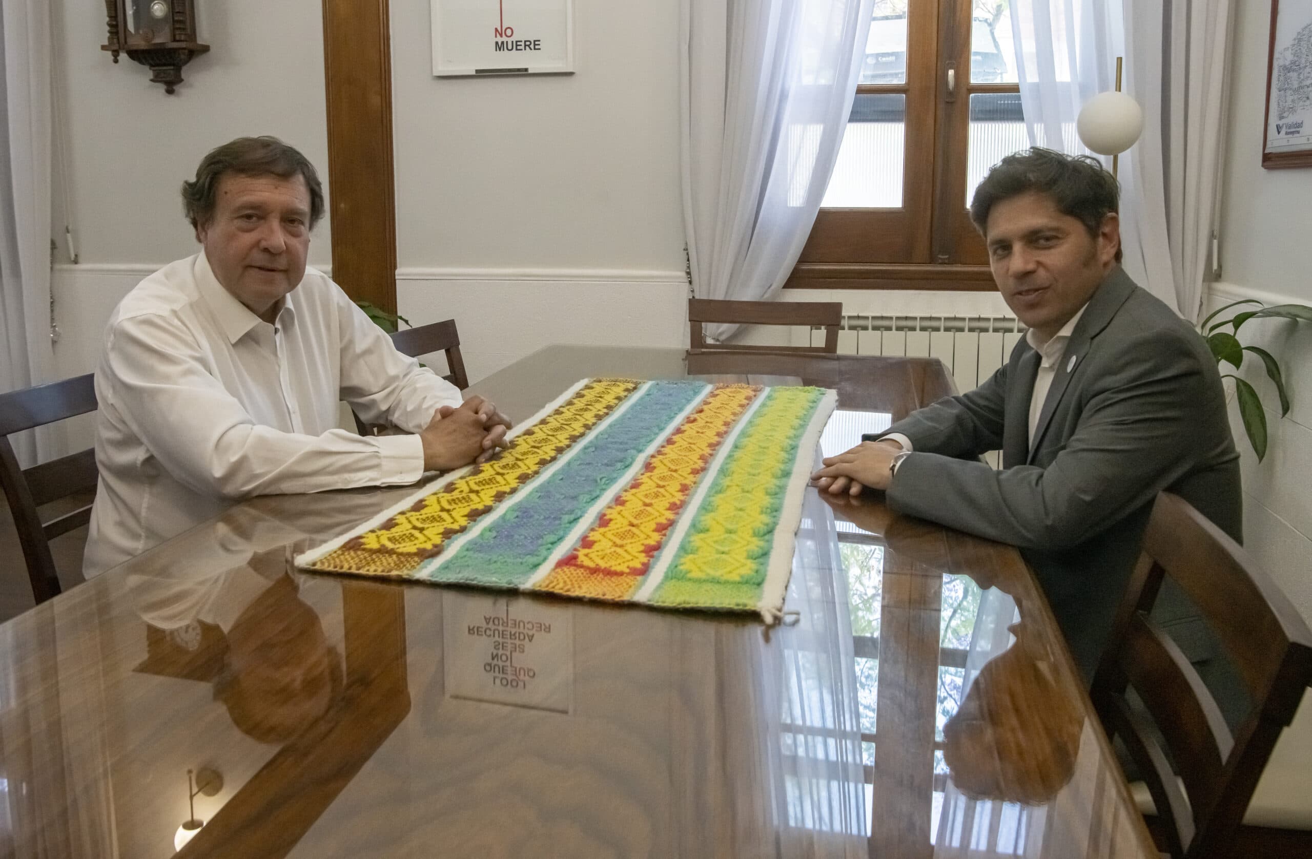 Weretilneck recibió a Kicillof en Viedma luego de su visita a Patagones