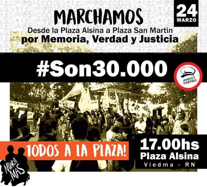 “El 24 marchamos todos juntos”