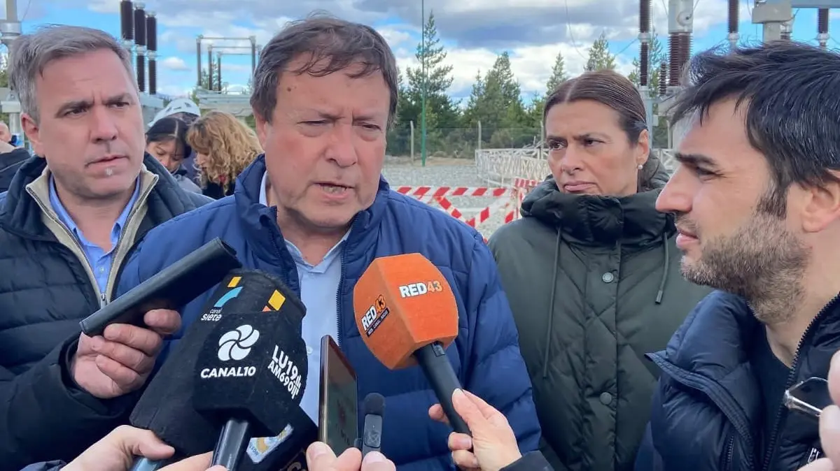 El Gobierno de Río Negro y Chubut fortalecen el sistema eléctrico en la Comarca Andina
