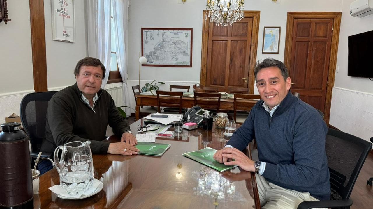Weretilneck y Castro se reunieron para avanzar en obras para Viedma