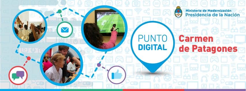 Vecinos de Patagones pueden capacitarse y acceder a las nuevas tecnologías en el Punto Digital