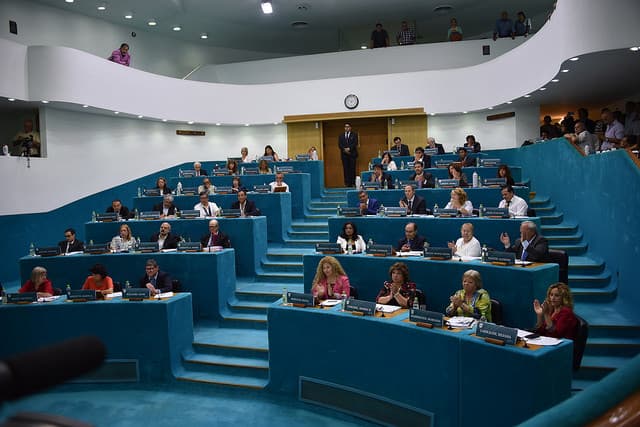 El Presupuesto General de Gastos y Cálculo de Recursos para el Ejercicio Fiscal 2016 fue aprobado por la Legislatura