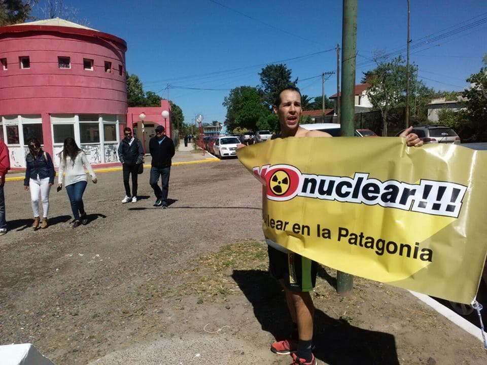 Denuncian que fue agredido Pablo Pierantoni del Movimiento Antinuclear Rionegrino