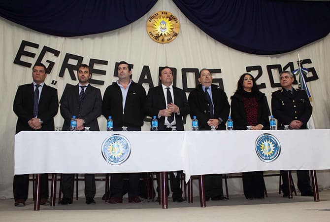 “Quiero agradecerles la decisión de luchar contra el delito, donde muchas veces no se les valore el esfuerzo de ser policías”