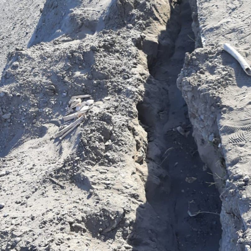Los huesos encontrados en el Cerro de la Caballada tienen unos 1800 años y no serían de pueblos de origen mapuche