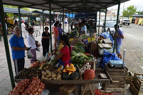 La feria municipal de Viedma funcionará este martes