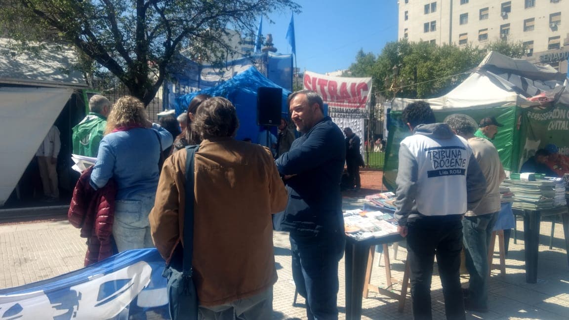 «El Senador o Diputado que vote a favor del presupuesto es un vende patria y será mejor que no vuelva a Río Negro»