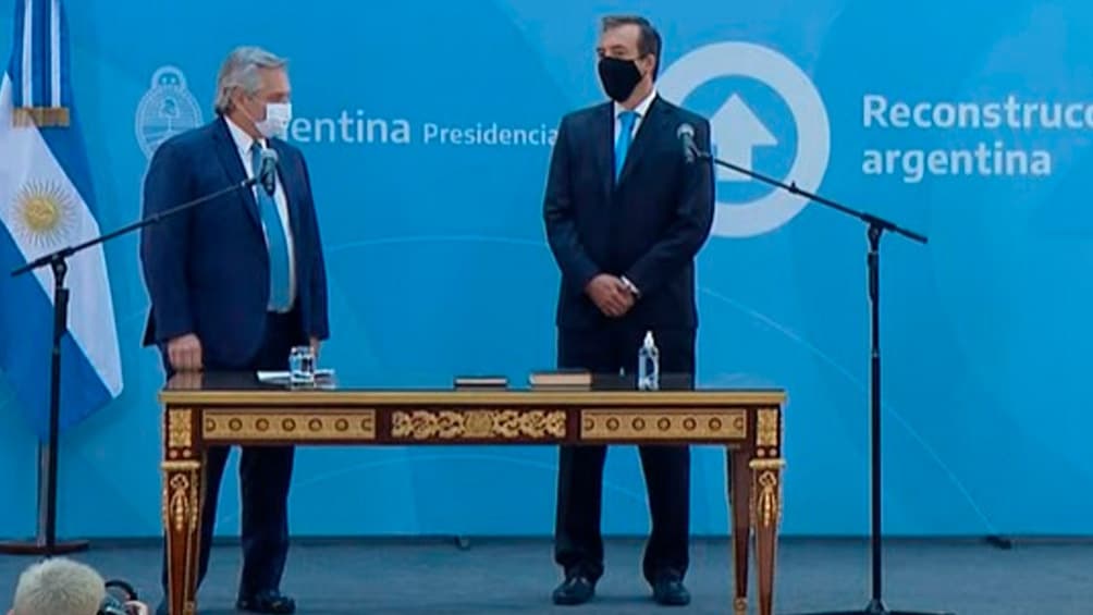 Soria juró como nuevo ministro de Justicia de la Nación