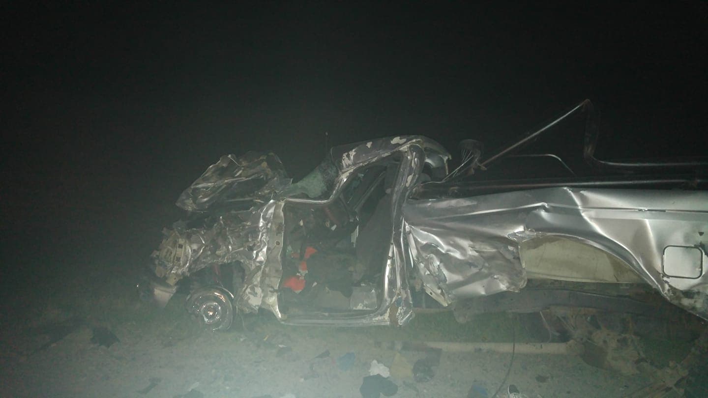 Choque frontal cerca de San Javier, hay una persona grave