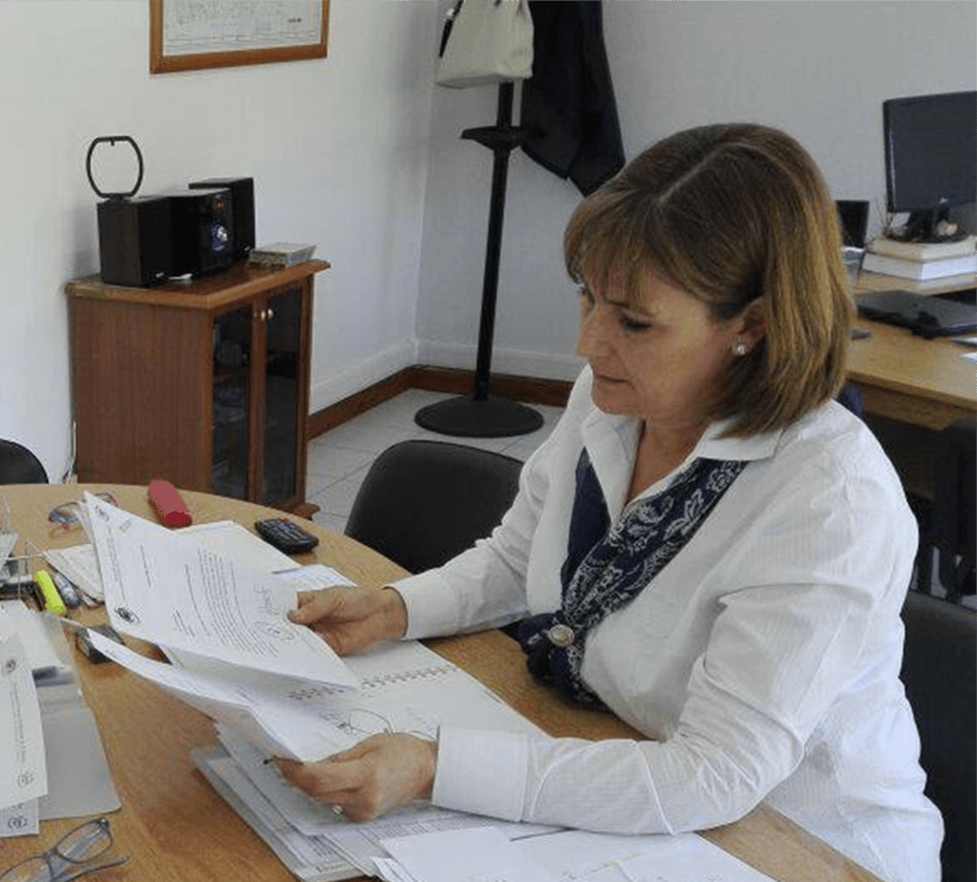 Santagatti la Defensora del Pueblo de rio Negro entregó a la Legislatura su Informe de gestión anual