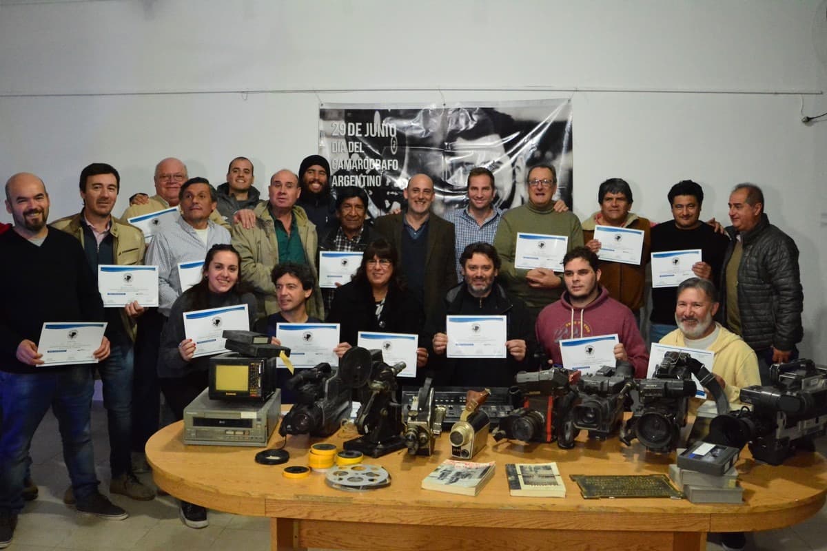 Emotivo acto por el Día del Camarógrafo en el Centro Municipal de Cultura