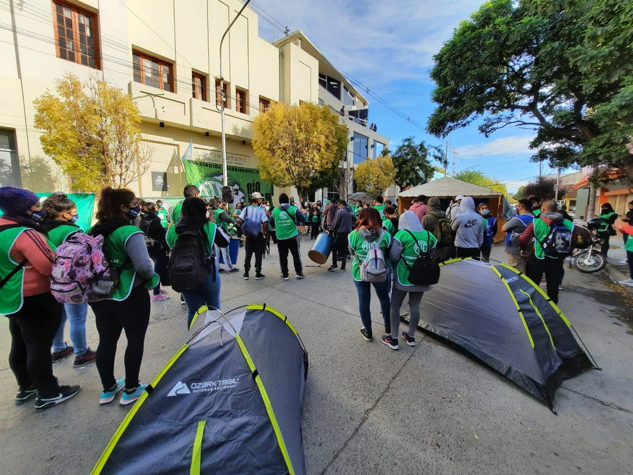 Habrá acampe de ATE esperando el tratamiento en la Legislatura del Pase a Planta de contratados