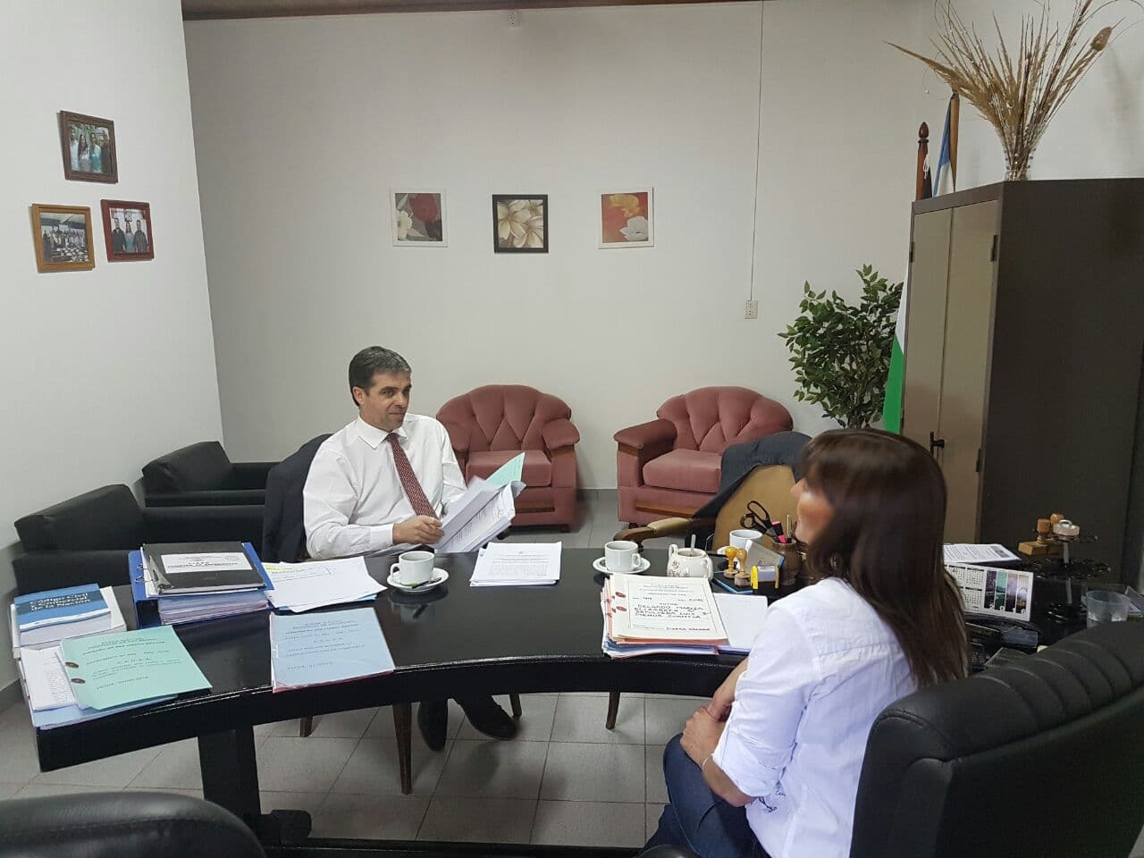 Visitas de inspección en Juzgados de Paz por parte de Apcarián
