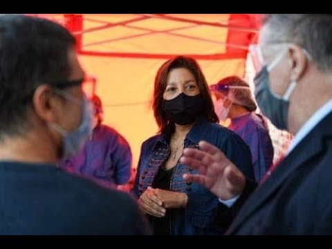 Carreras habló luego de presentar el test rápido del plan Detectar