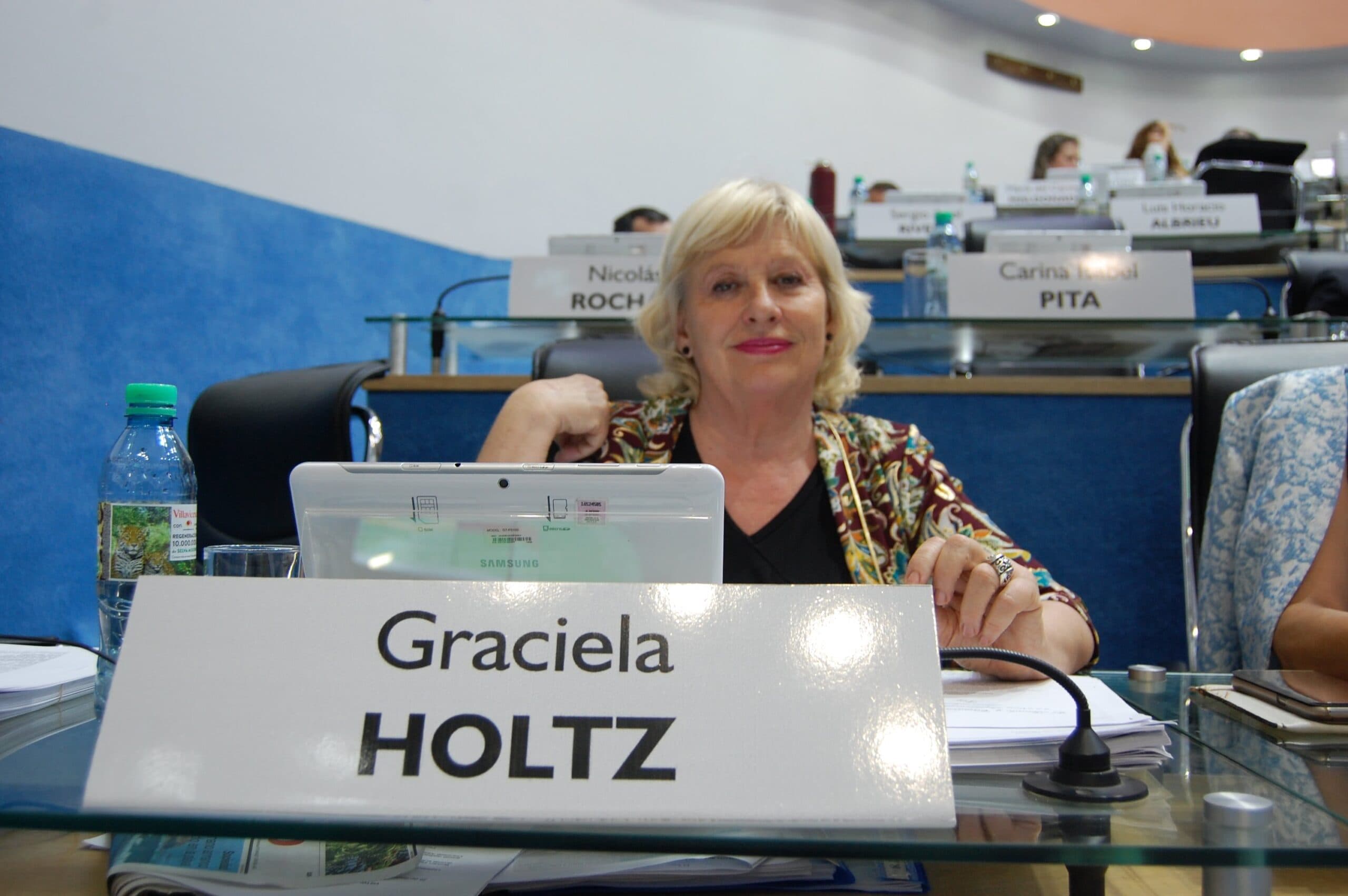 La legisladora Holtz le recomendó a Irribarren que «busque ayuda para aceptar la realidad»