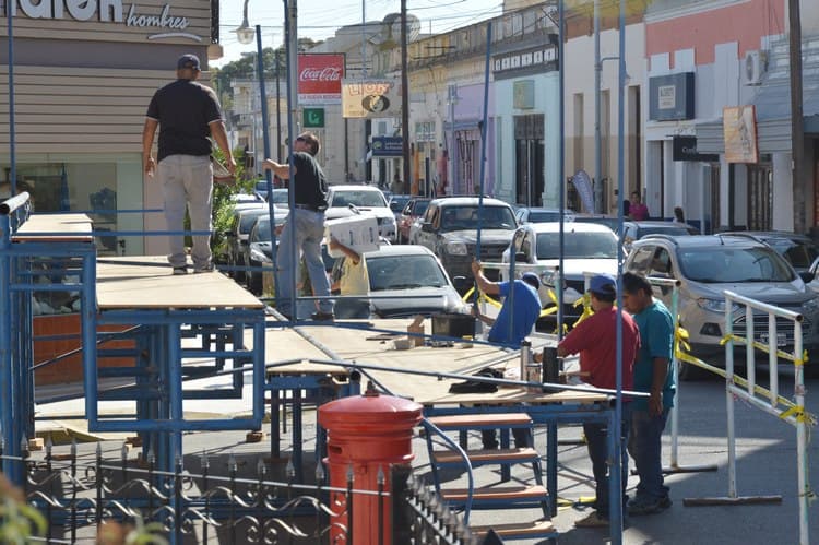 Estará interrumpido el tránsito sobre las calles Comodoro Rivadavia y 7 de Marzo para armar el escenario del desfile cívico militar y paseo criollo