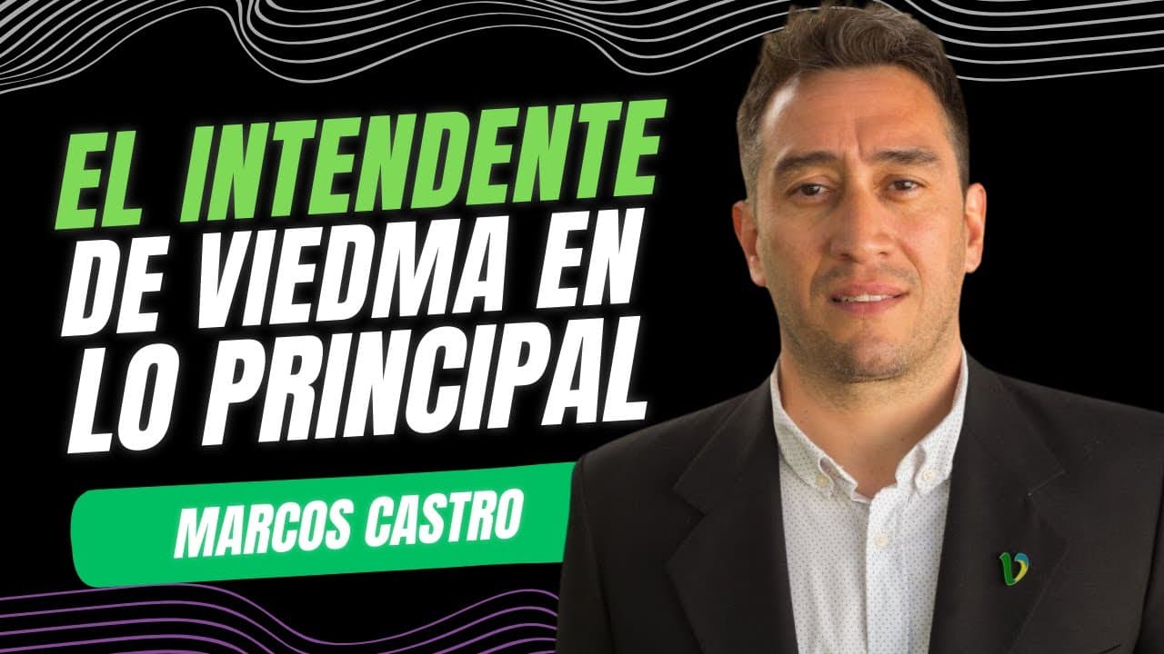 El transporte público, la inseguridad, las obras públicas, recaudación, entre lo temas tratados por el intendente de Viedma en Lo Principal