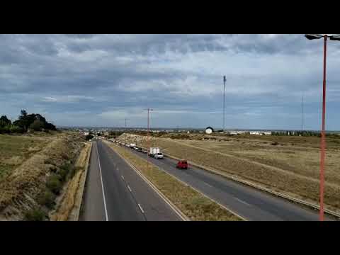 La circulación de automóviles en Patagones y Viedma es permanente