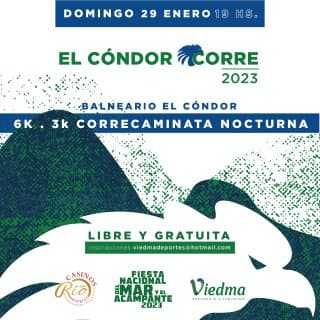 El domingo será la correcaminata nocturna “El Cóndor Corre 2023”