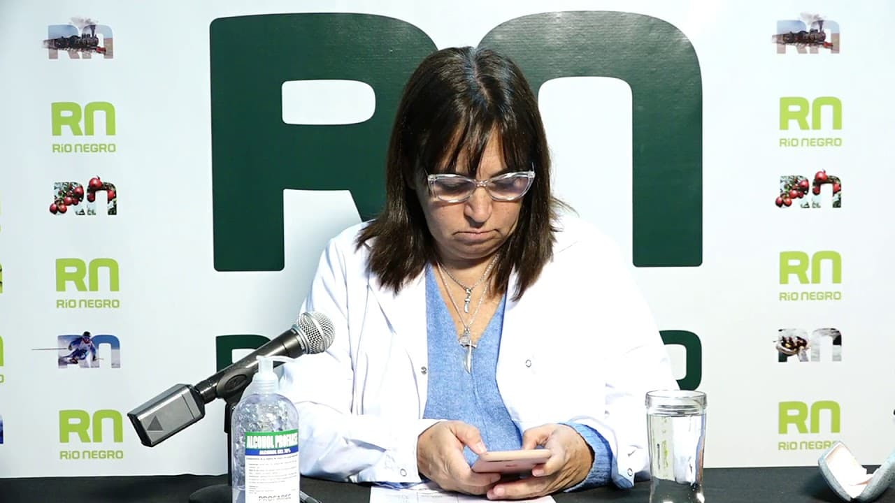 En vivo el informe de Covid-19 de Rio Negro