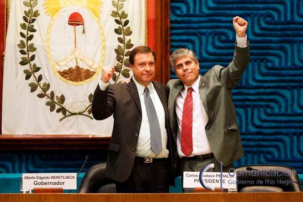 Weretilneck recordó, que hace seis años asumió como Gobernador