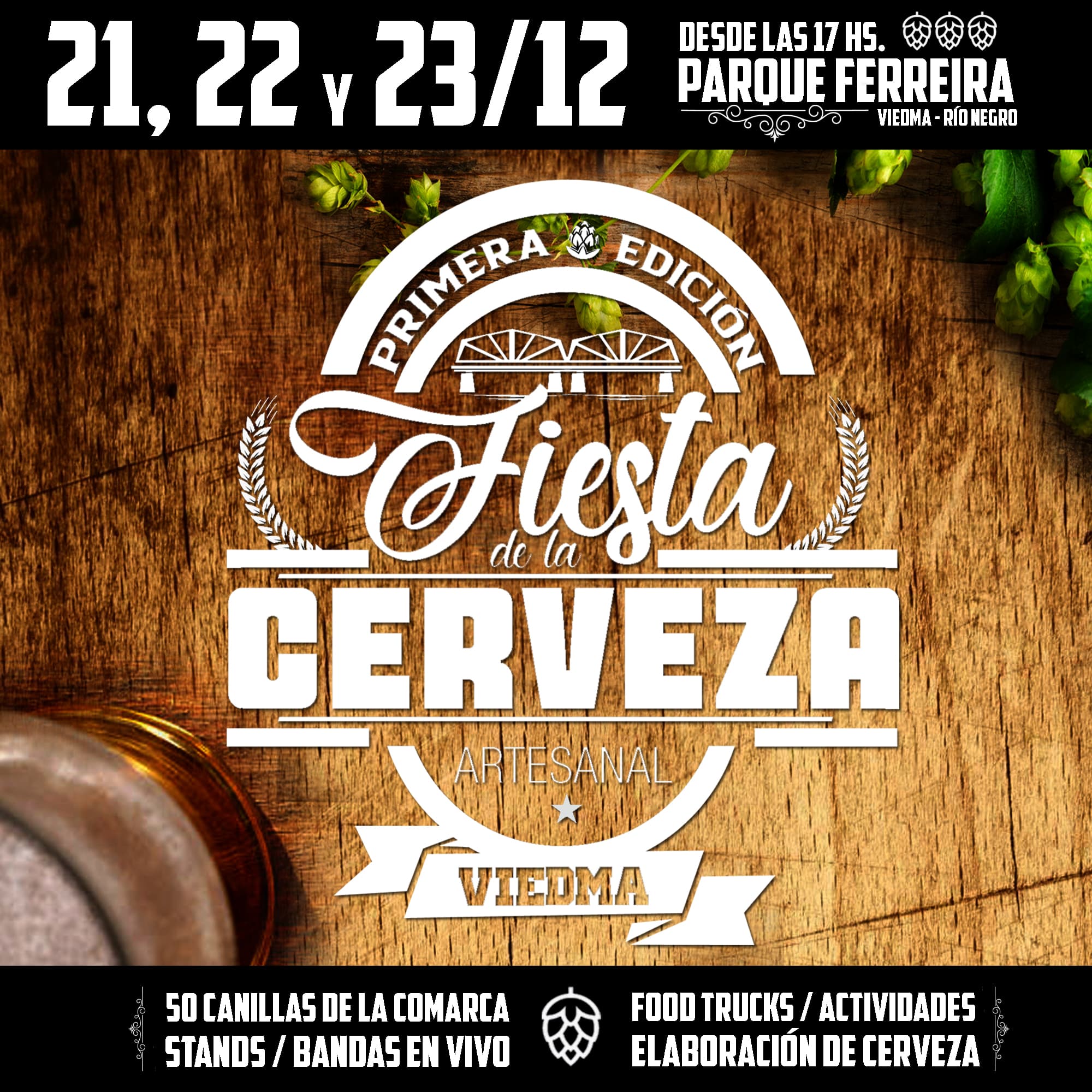 Comienza la primera Fiesta de la Cerveza Artesanal Viedma