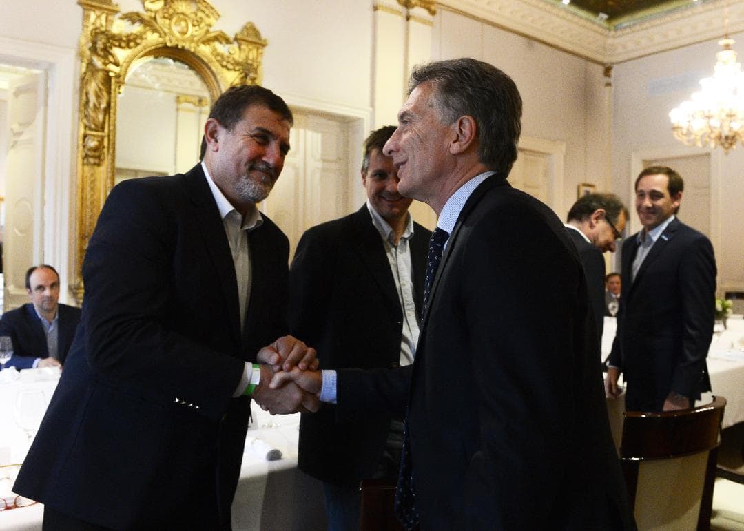 “La única manera de ordenar este país es volviendo a la senda del trabajo y de la producción» expresó Foulkes luego de reunirse con Macri