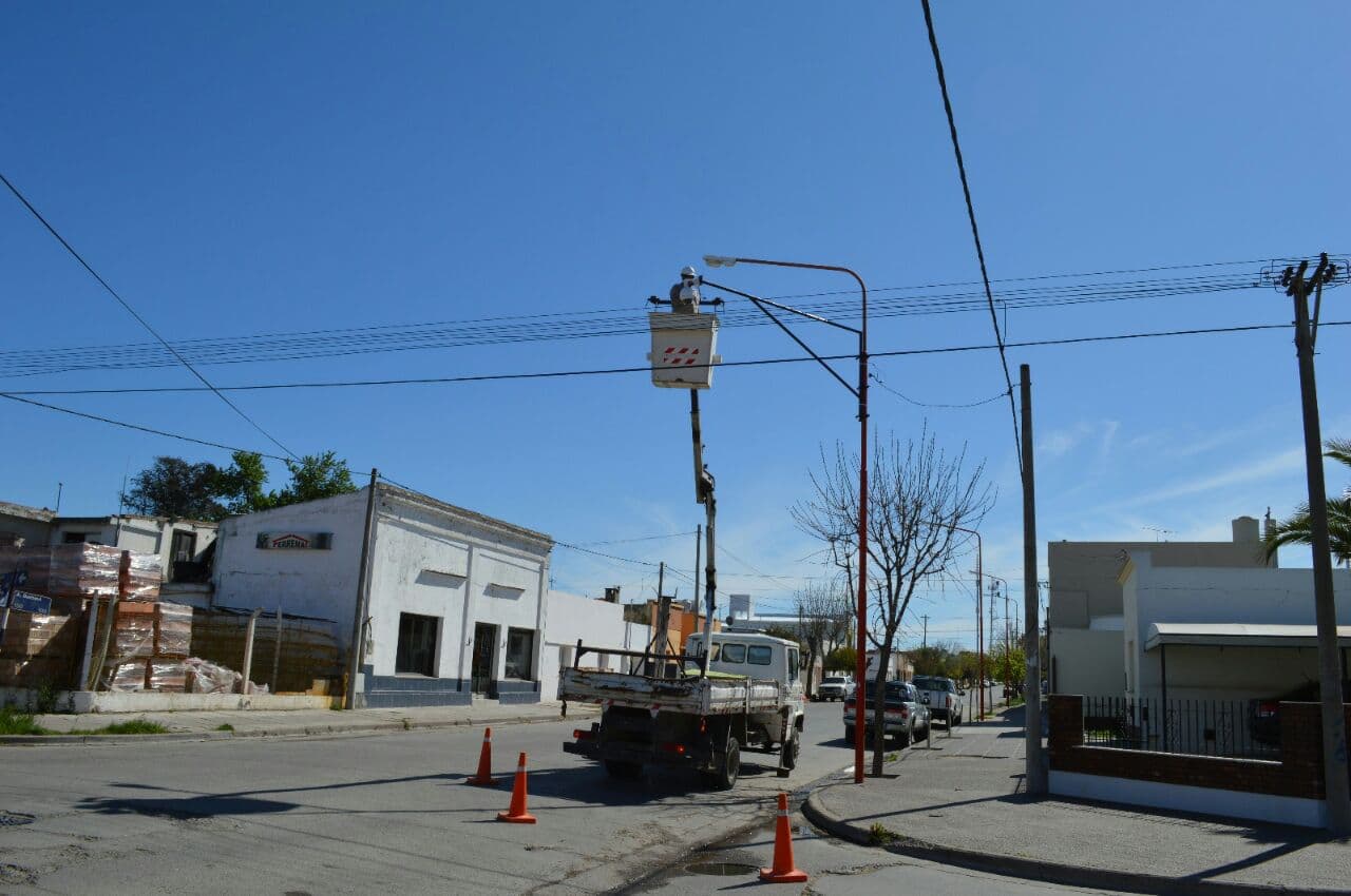 Se conectaron los primeros domos de videovigilancia en Patagones