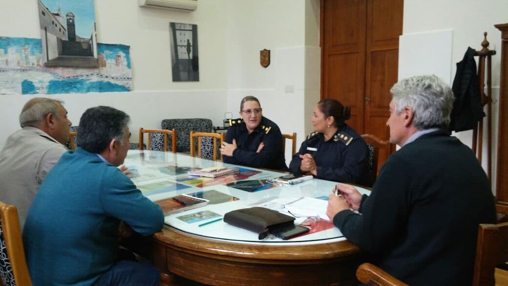 Autoridades de Patagones trabajan para afianzar las políticas preventivas de seguridad