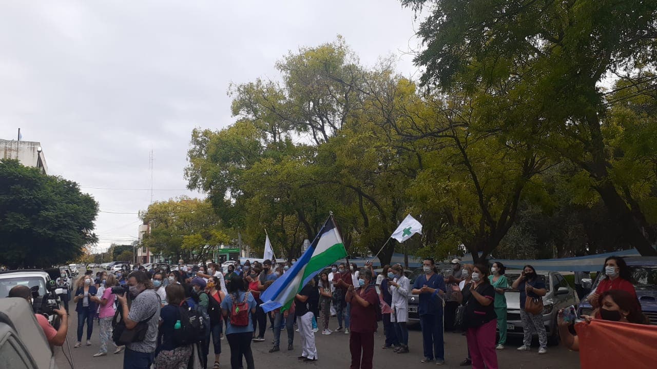 Nueva protesta de salud por mejoras salariales