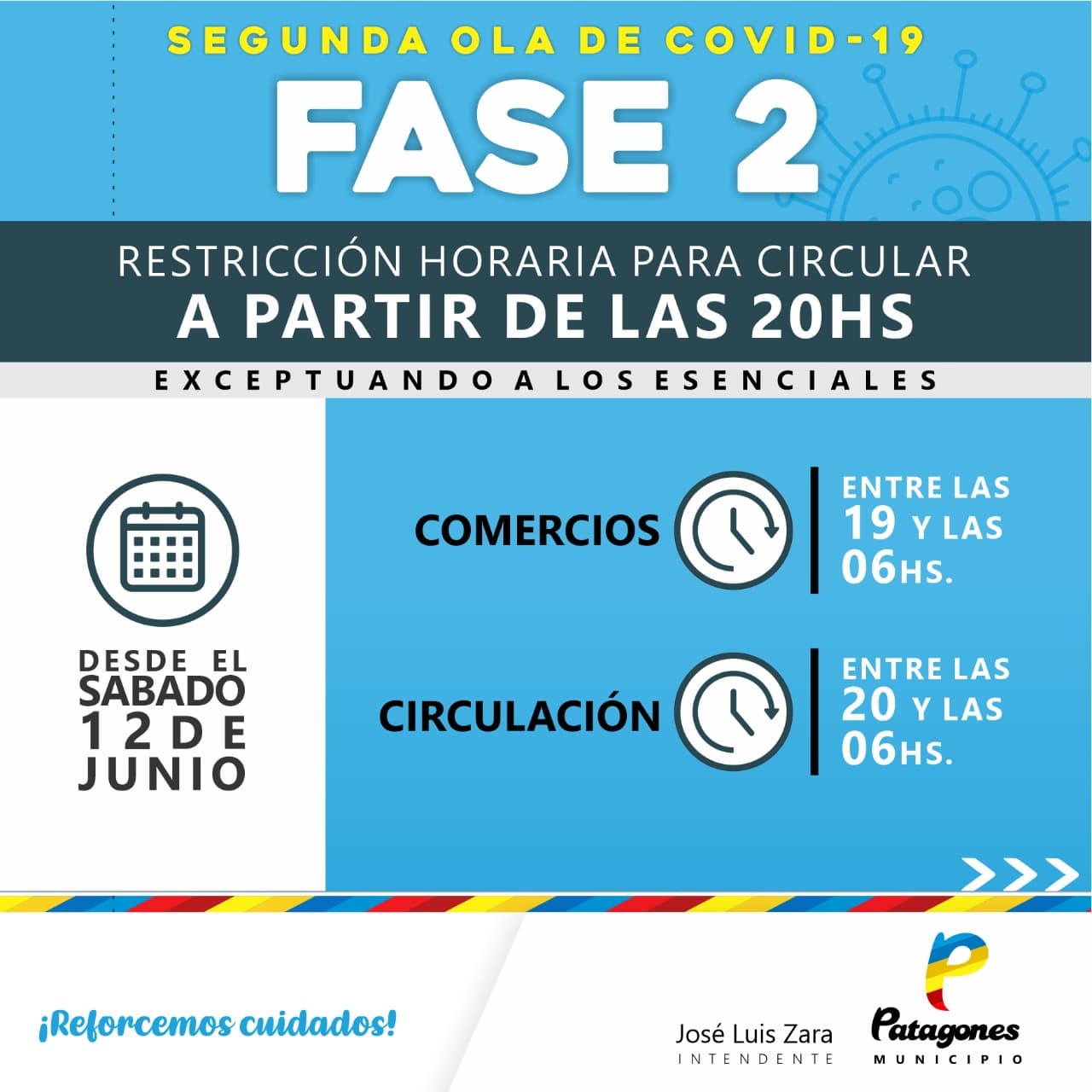 Patagones continúa en Fase 2